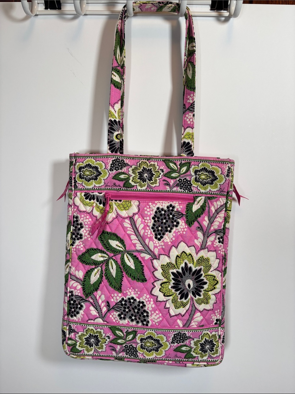 Vera Bradley Priscilla Checkpoint Friendly Laptop Travel Tote